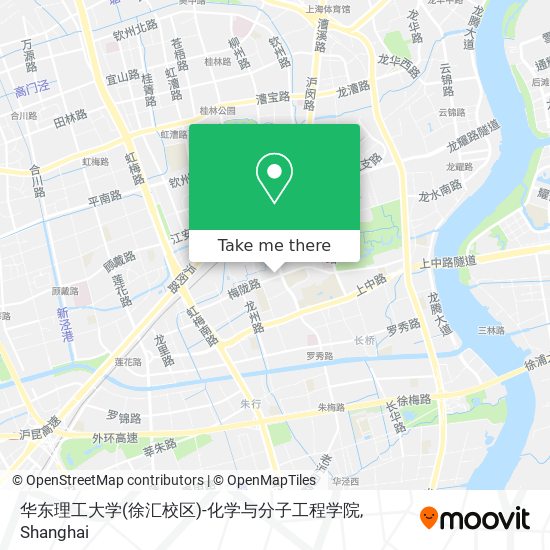 华东理工大学(徐汇校区)-化学与分子工程学院 map