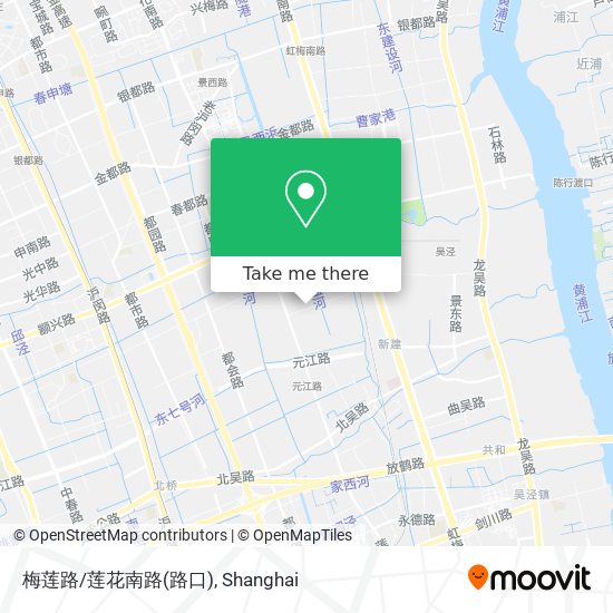 梅莲路/莲花南路(路口) map