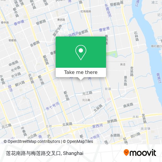 莲花南路与梅莲路交叉口 map