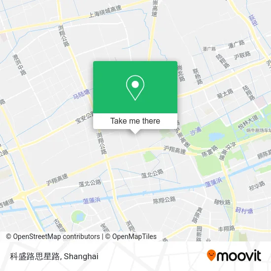 科盛路思星路 map