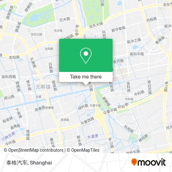 泰格汽车 map