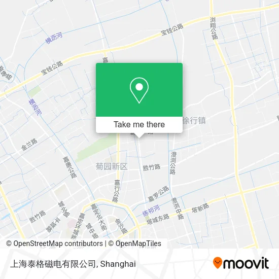 上海泰格磁电有限公司 map