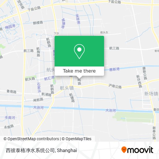 西彼泰格净水系统公司 map