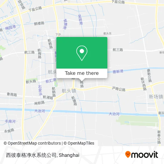 西彼泰格净水系统公司 map