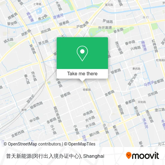 普天新能源(闵行出入境办证中心) map