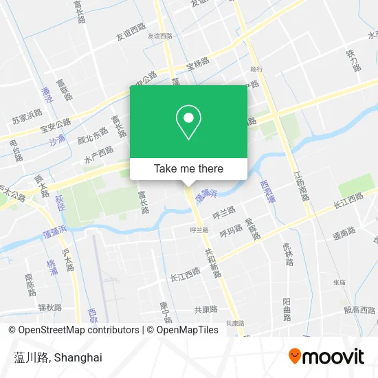 蕰川路 map