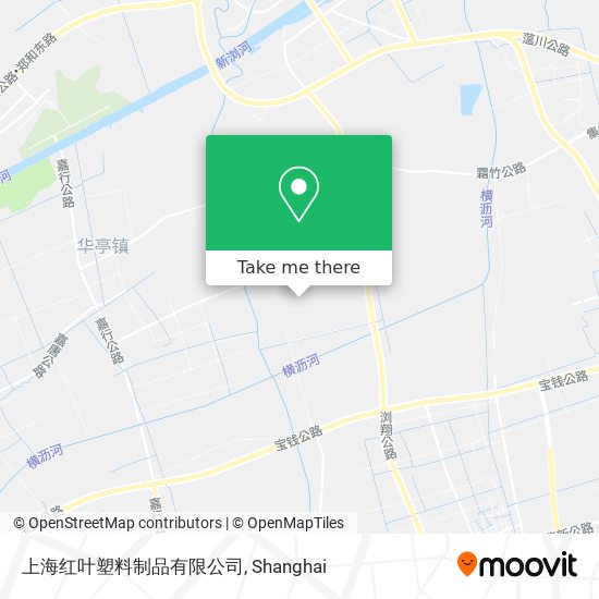 上海红叶塑料制品有限公司 map