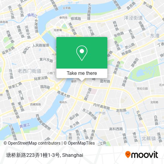塘桥新路223弄1幢1-3号 map
