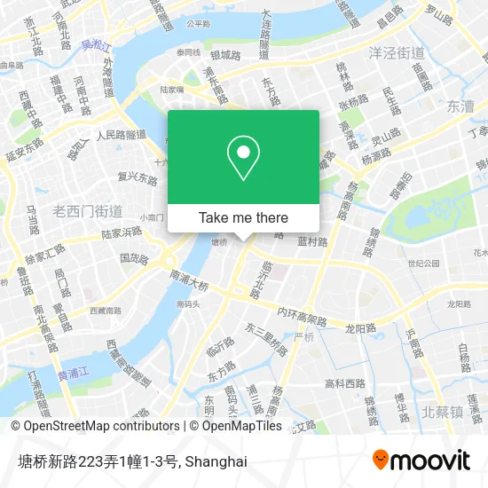 塘桥新路223弄1幢1-3号 map