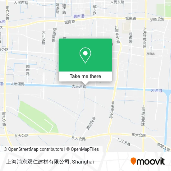 上海浦东双仁建材有限公司 map