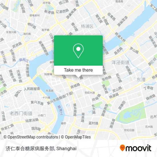 济仁泰合糖尿病服务部 map