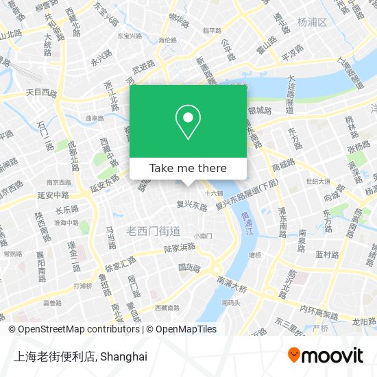 上海老街便利店 map