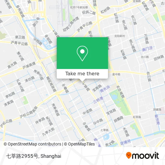 七莘路2955号 map