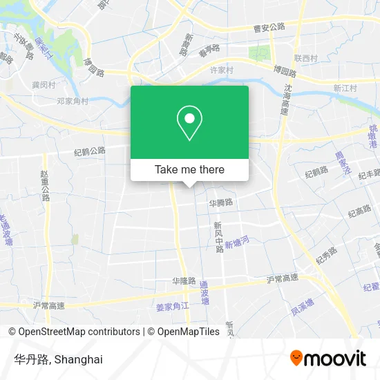 华丹路 map