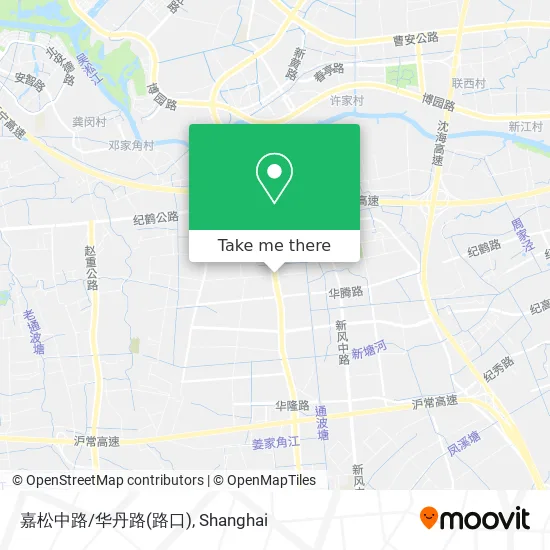 嘉松中路/华丹路(路口) map