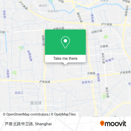芦蔡北路华卫路 map