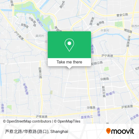 芦蔡北路/华蔡路(路口) map