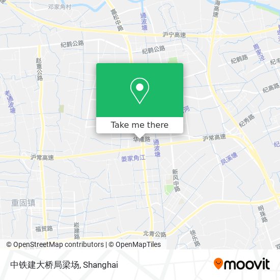 中铁建大桥局梁场 map