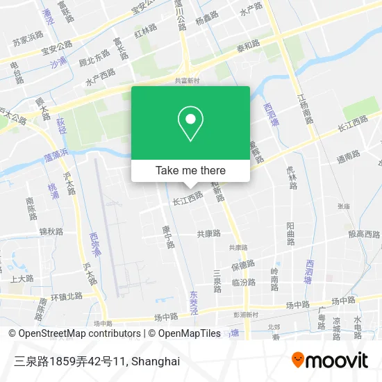 三泉路1859弄42号11 map