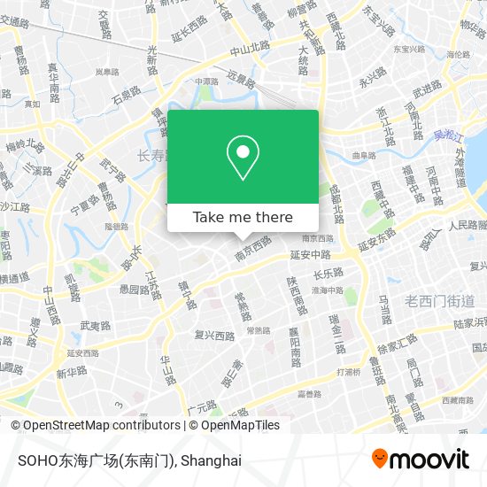 SOHO东海广场(东南门) map