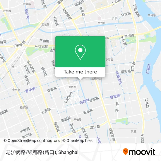 老沪闵路/银都路(路口) map