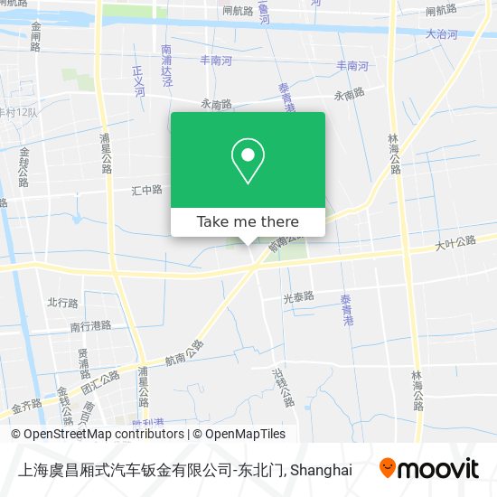 上海虞昌厢式汽车钣金有限公司-东北门 map