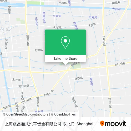 上海虞昌厢式汽车钣金有限公司-东北门 map