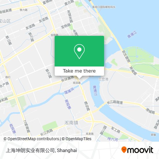 上海坤朗实业有限公司 map