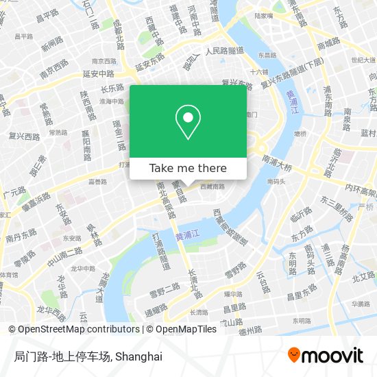 局门路-地上停车场 map