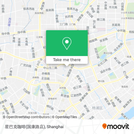 星巴克咖啡(国康路店) map