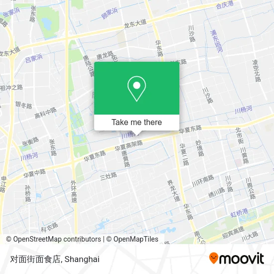 对面街面食店 map