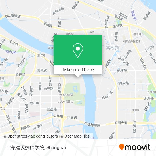 上海建设技师学院 map