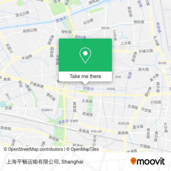 上海平畅运输有限公司 map