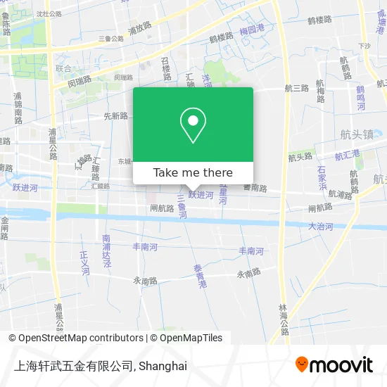上海轩武五金有限公司 map