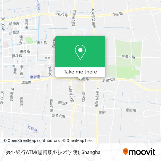 兴业银行ATM(思博职业技术学院) map