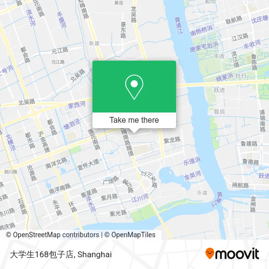 大学生168包子店 map