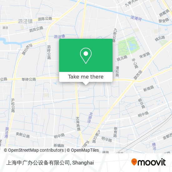 上海申广办公设备有限公司 map
