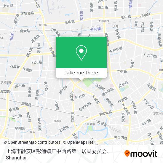 上海市静安区彭浦镇广中西路第一居民委员会 map