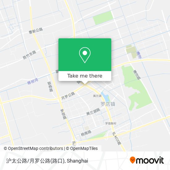 沪太公路/月罗公路(路口) map