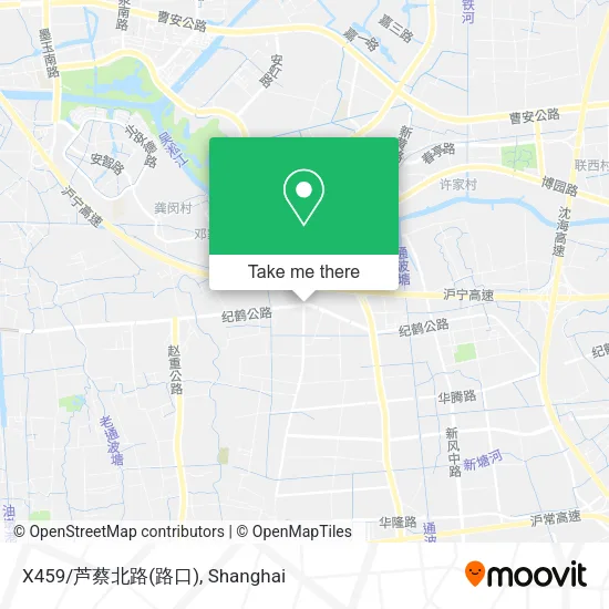 X459/芦蔡北路(路口) map