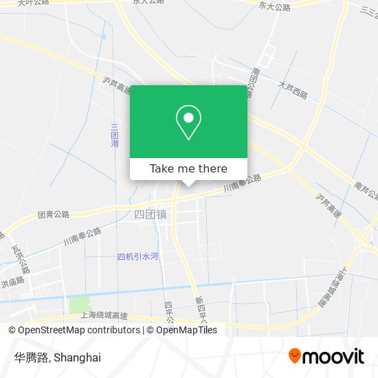 华腾路 map
