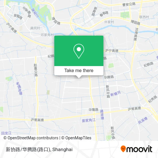 新协路/华腾路(路口) map