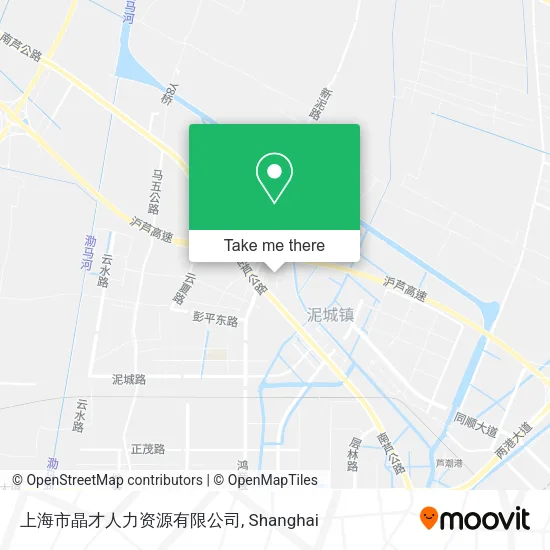 上海市晶才人力资源有限公司 map