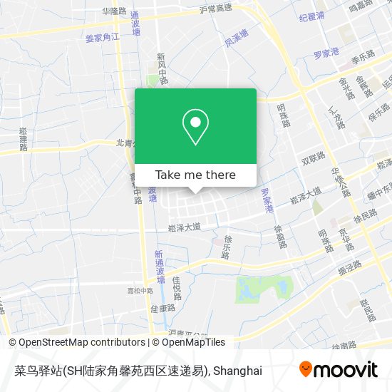 菜鸟驿站(SH陆家角馨苑西区速递易) map