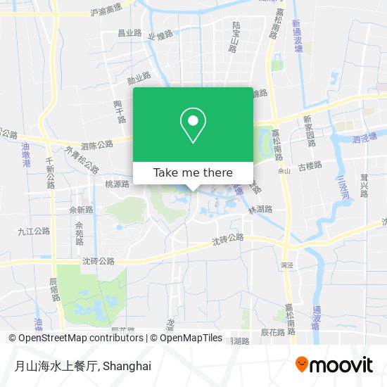 月山海水上餐厅 map