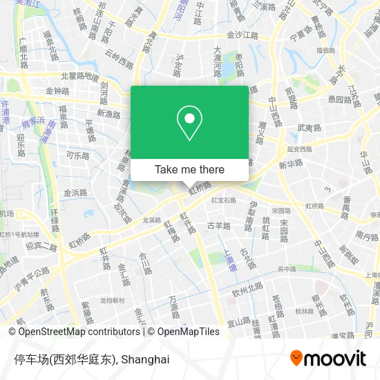停车场(西郊华庭东) map