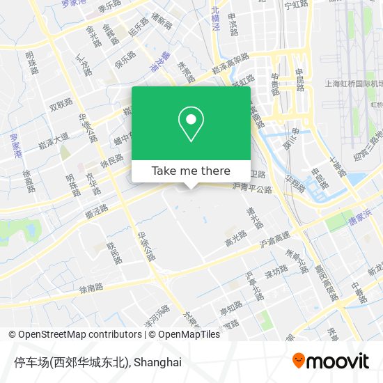 停车场(西郊华城东北) map