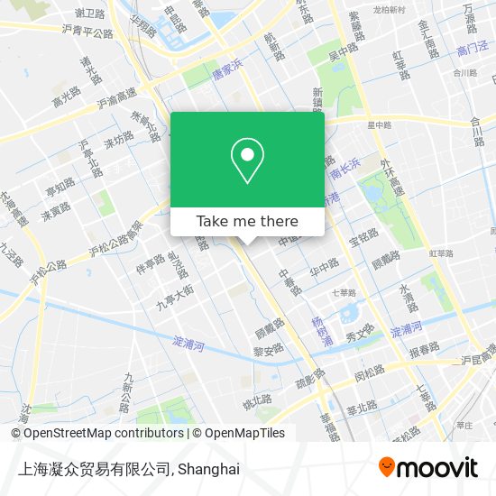 上海凝众贸易有限公司 map