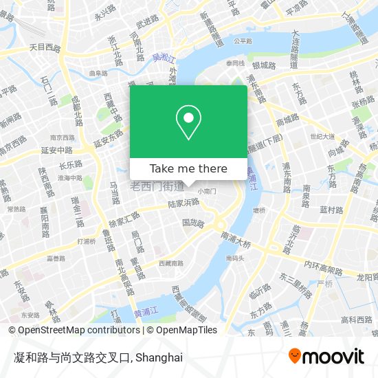 凝和路与尚文路交叉口 map