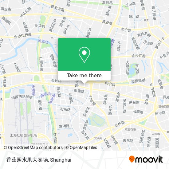 香蕉园水果大卖场 map